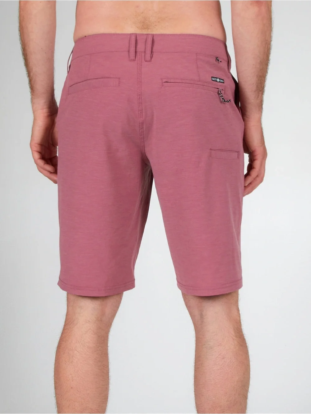 Salty Crew  Drifter 21 Hybrid Walkshort Short In Plum Stretch Performance Chino